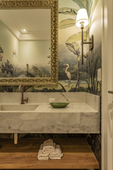 Fernando Piva - Casa Fazenda da Grama - Lavabo - Foto Eduardo Pozella