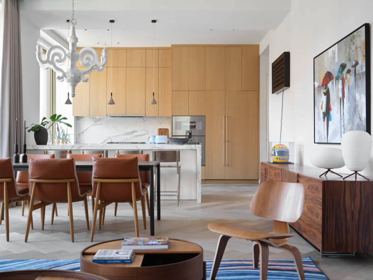 Fernando Piva - NYC Chelsea Apartment - Photo Reid Rolls - Social Area